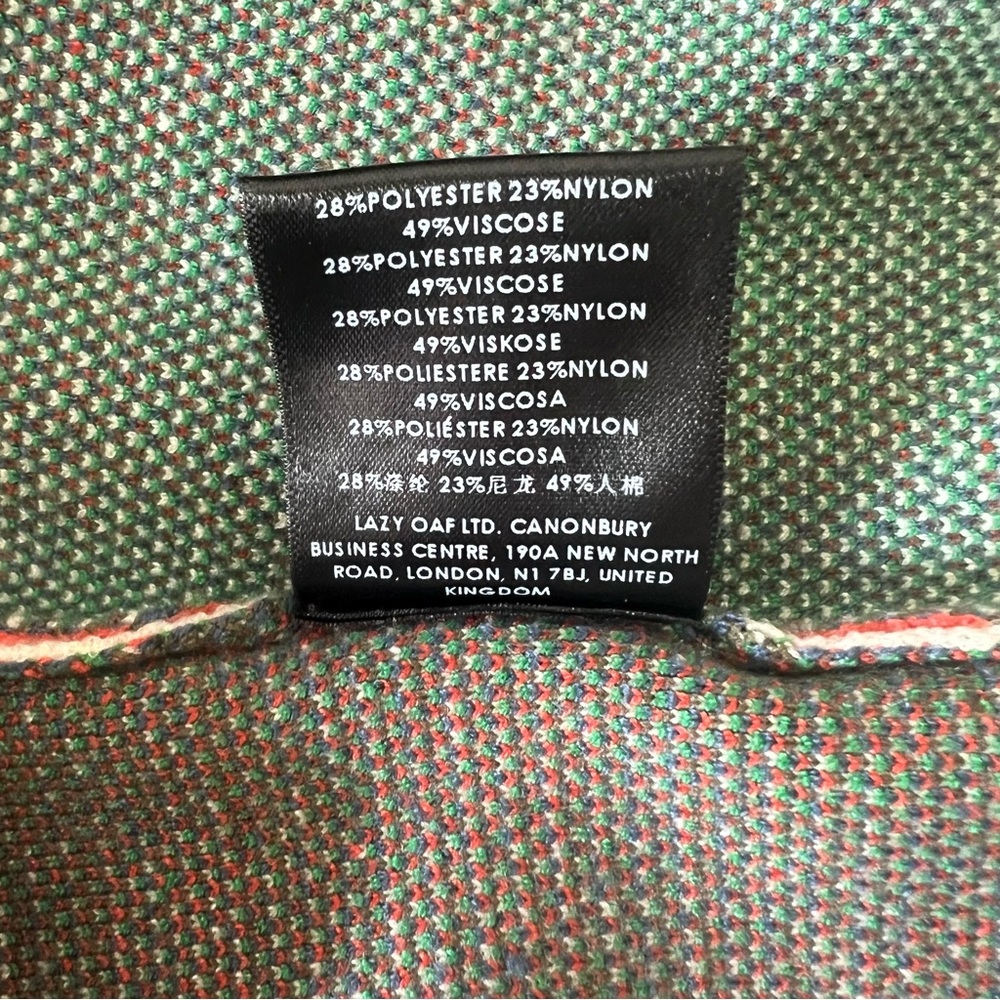 NWT Lazy Oaf - Bad Apple Oversized Sweater - Picture 11 of 13